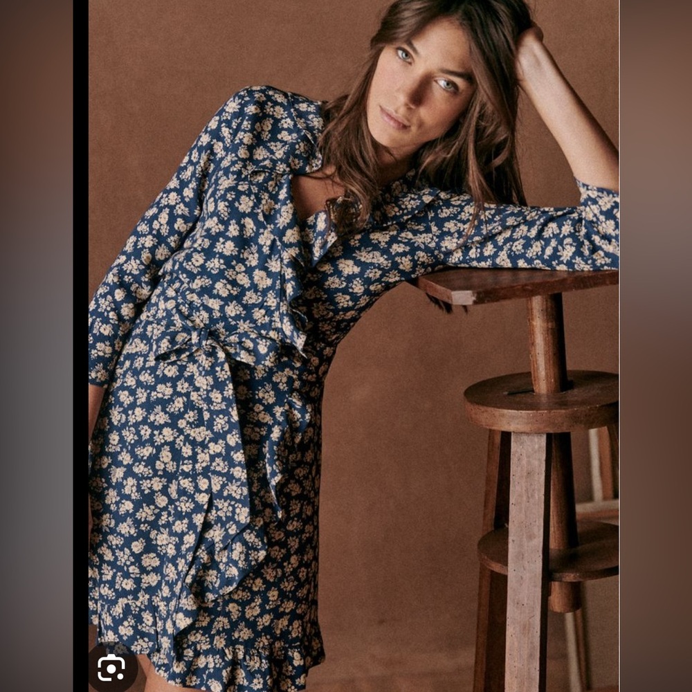 Sezane Asianne Dress Cara - Size 40